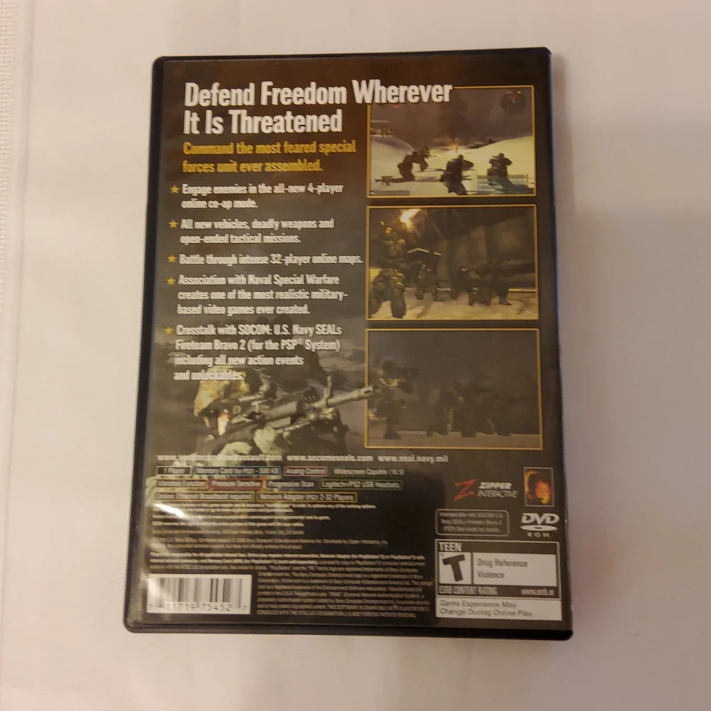 PS2 Socom U.S. Navy Seals Combined Assault